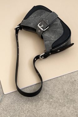 Women's Retro Underarm Saddle Bag - Spring Summer 2025 Versatile Handheld Shoulder Bag, Niche Fashion Inspired by 90s and Y2K Styles
