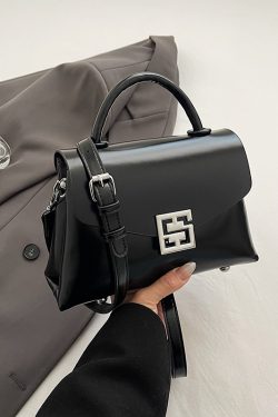 Women's Small Square Handbag - 2025 Spring/Summer Fashion, High-End Korean Style Shoulder Crossbody Bag