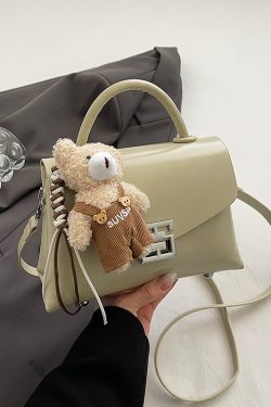 Women's Small Square Handbag - 2025 Spring/Summer Fashion, High-End Korean Style Shoulder Crossbody Bag