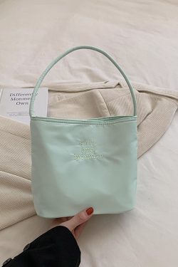 Women's Spring Summer Oxford Cloth Small Square Handbag - 2025 Fashion Versatile Underarm Bag for Fresh Style