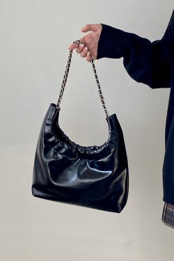 Women's Versatile Chain Underarm Bag - Niche Design for Spring/Summer, Commuter Shoulder Handbag