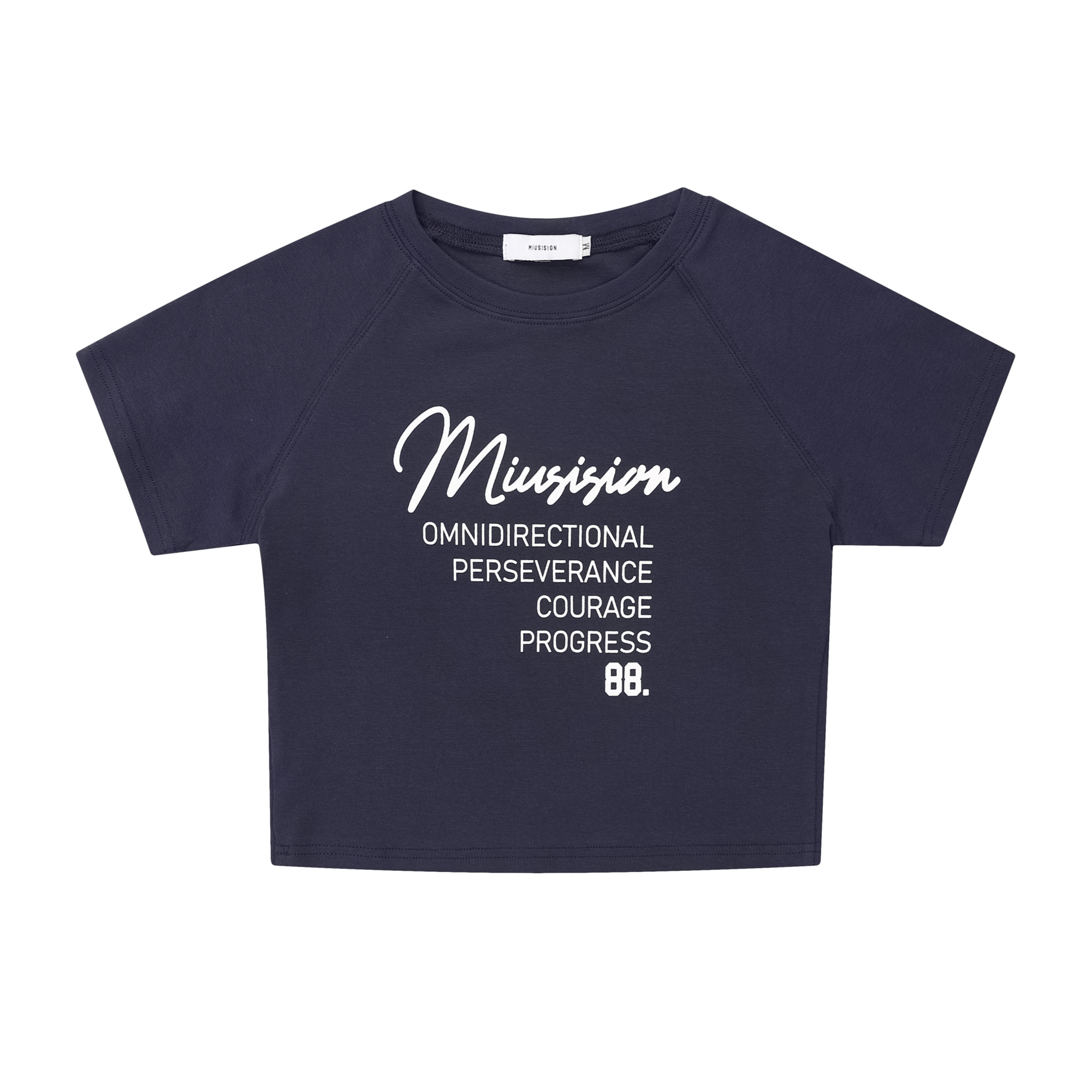 Y2K American Style Shoulder Crop Top for Women - Slim Fit, Short Sleeves, Waist Exposure, Summer Letter Design