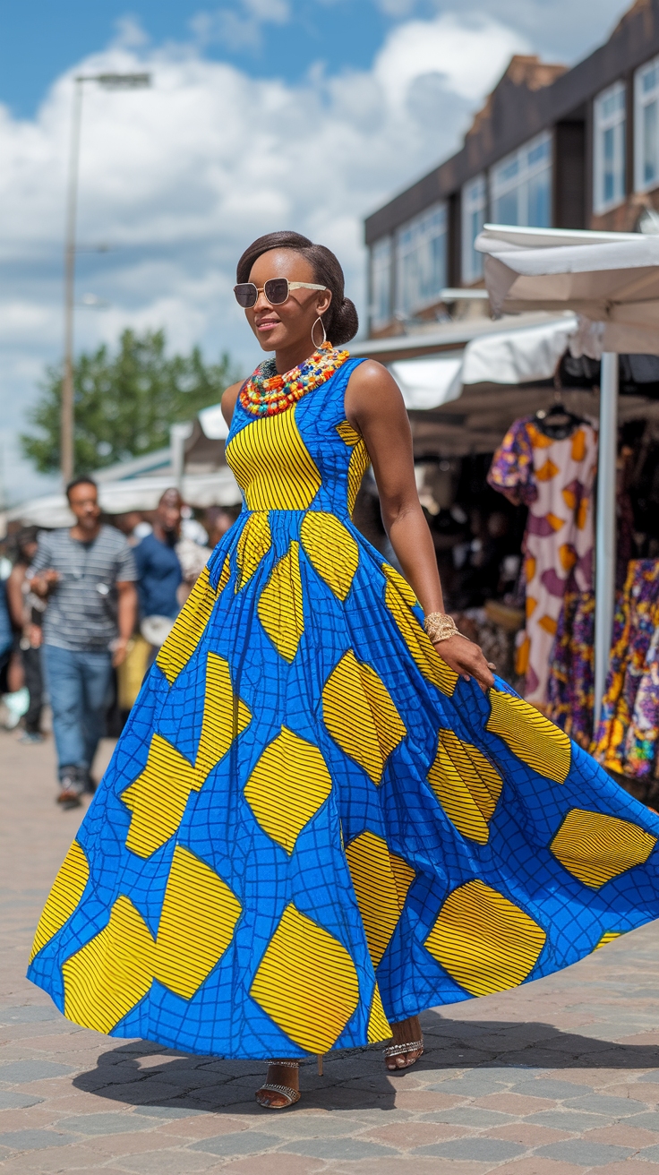 Explore Beautiful African Maxi Dresses for Every Woman outfit idea