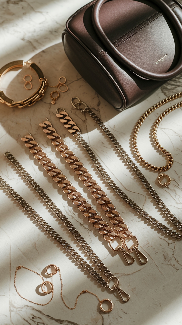 Bag Chain Accessories: Elevate Your Handbags outfit idea