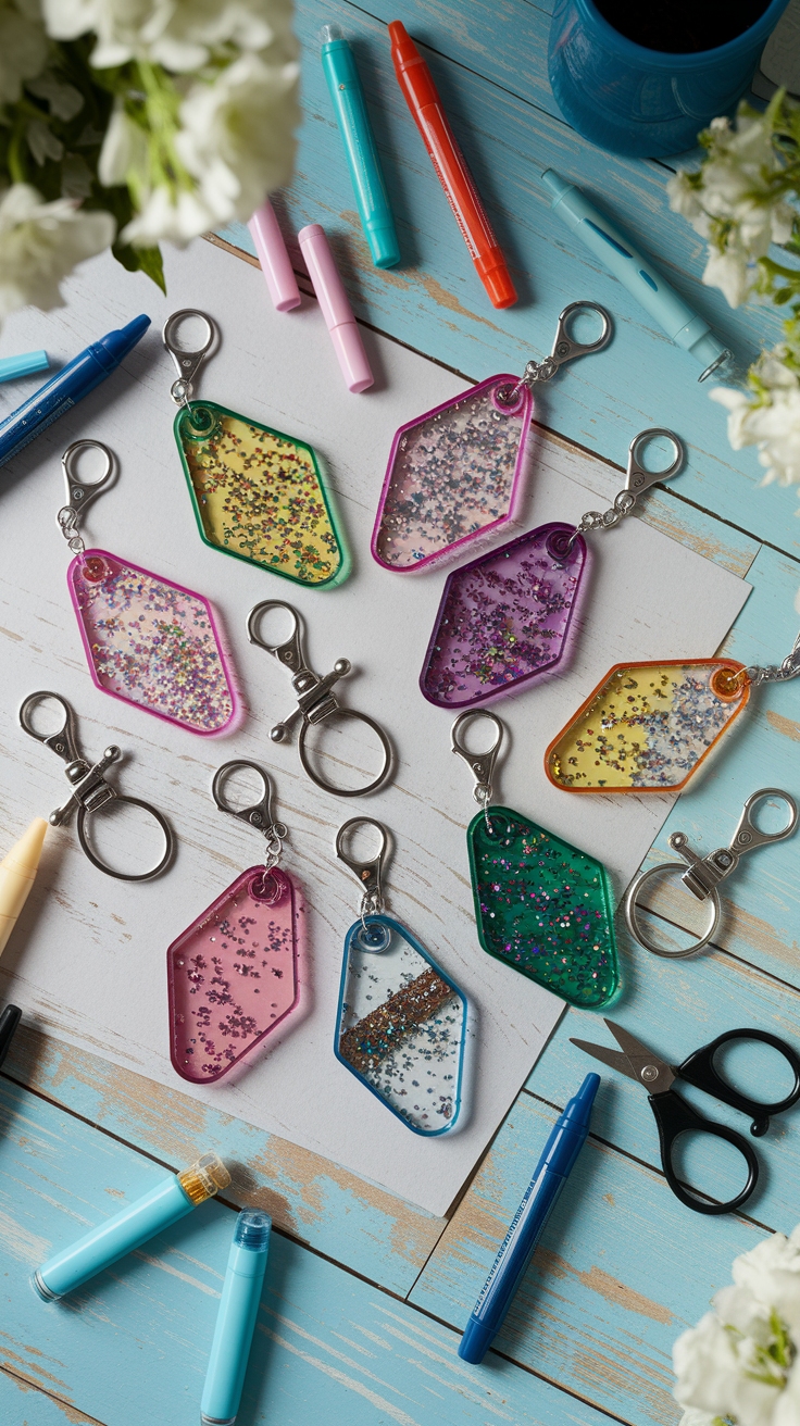 Creative DIY Acrylic Keychain Ideas for Personal Touch outfit idea