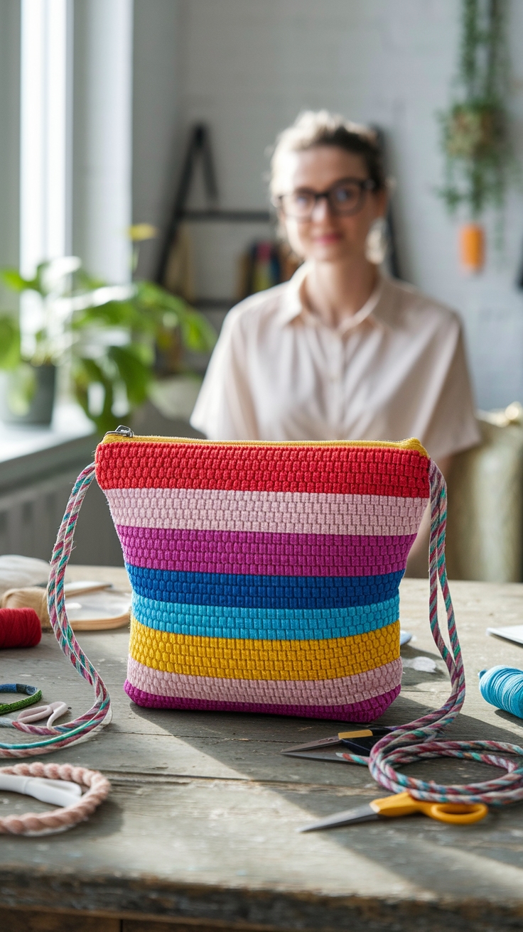 Step-by-Step DIY Pouch Bag Tutorial for Beginners outfit idea