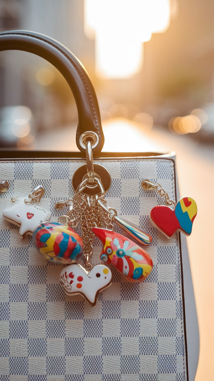 Handbag Charms: The Perfect Accessory for Every Bag outfit idea