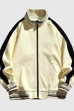 Style Core Aesthetics, New Style Trends Colorblock Track Jacket