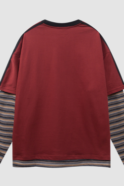Style Core Aesthetics, New Style Trends Layered California Cotton Sweatshirt