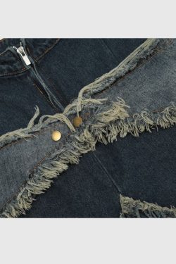 Style Core Aesthetics, New Style Trends Star Patch Embroidered Shorts
