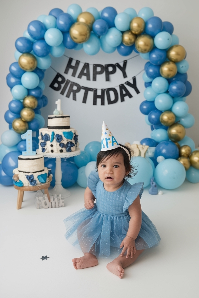 Heartfelt 1st birthday outfit for mom to Cherish outfit idea