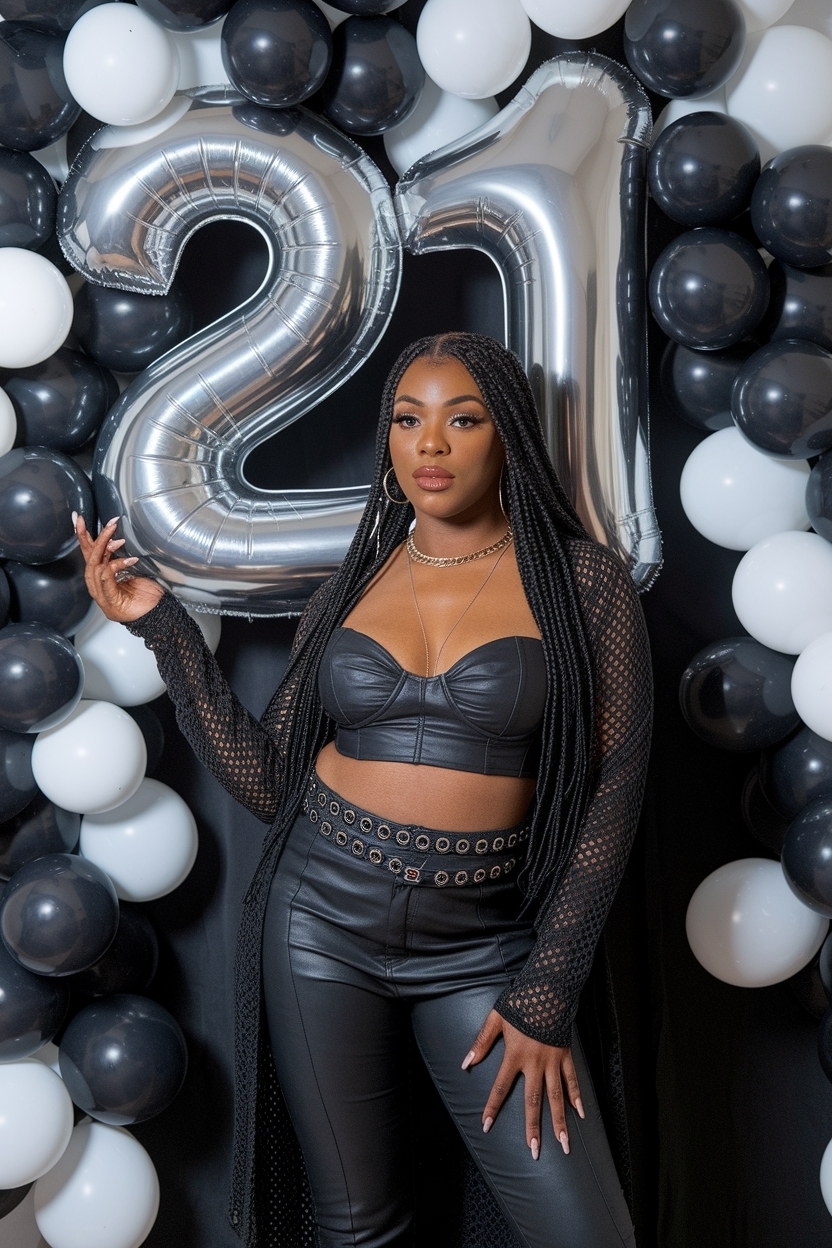 Daring 21st birthday outfits black women baddie Styles outfit idea
