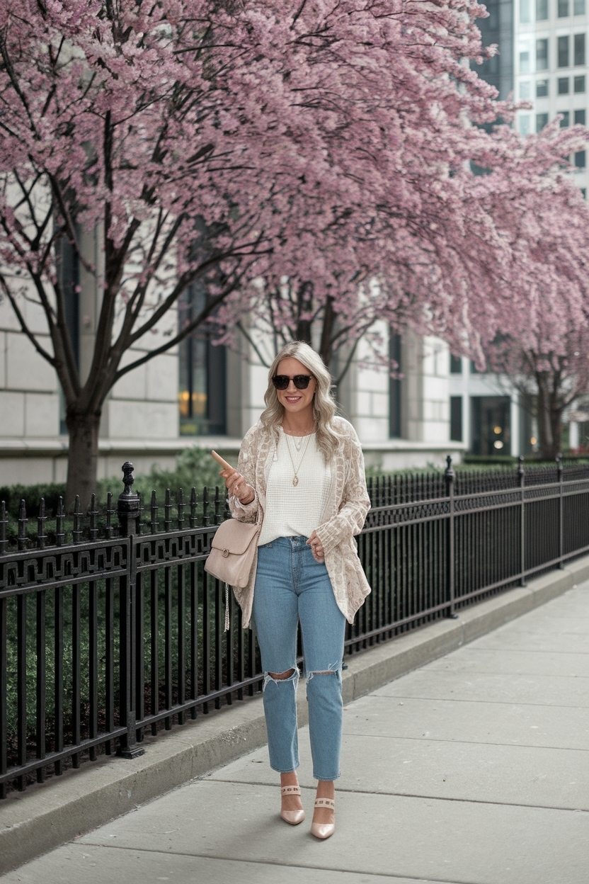 60 Degree Weather Outfit Spring: Perfect Layering Tips outfit idea