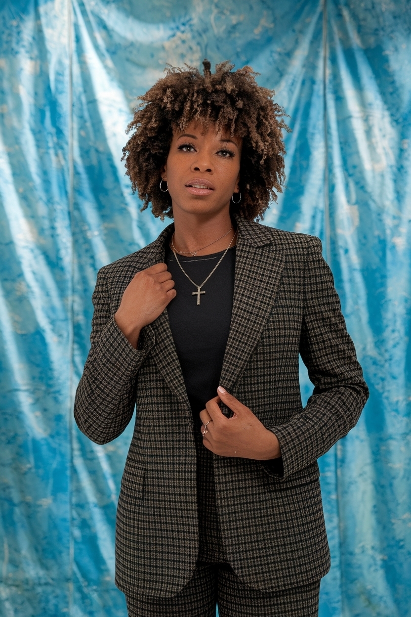 2. Nostalgic 80s Church Outfit Black Women Inspiration outfit idea