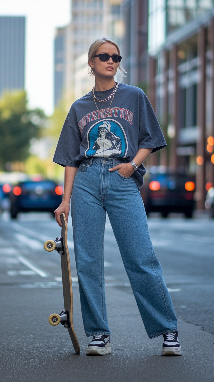90s Fashion Low Rise Jeans: Reviving a Classic Look outfit idea