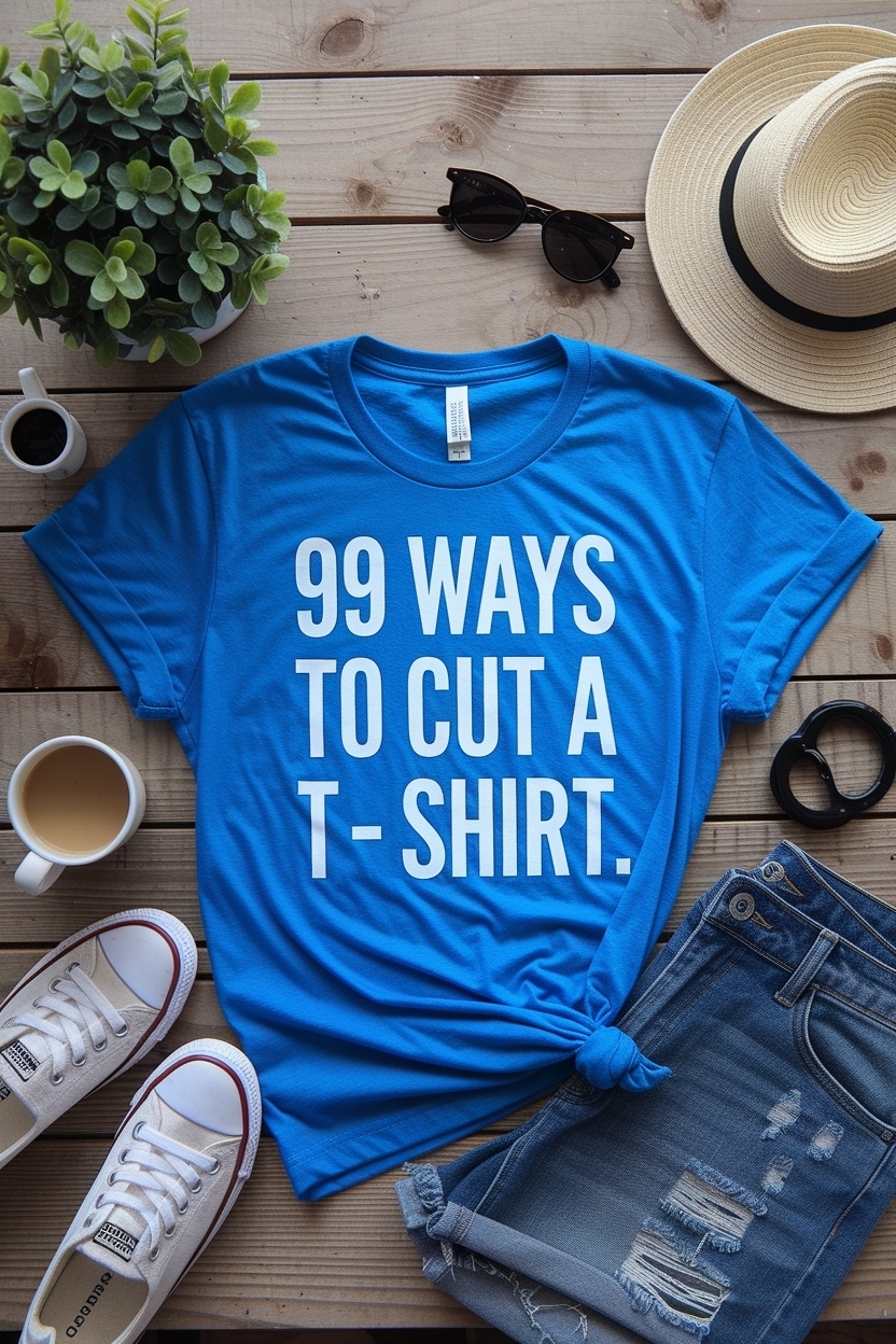 99 Ways to Cut a T Shirt for Unique Styles outfit idea