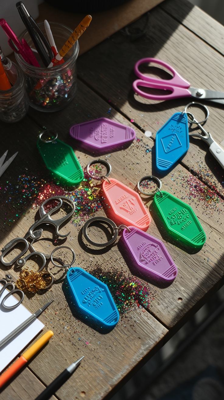 Acrylic Keychain Ideas DIY: Simple and Stylish outfit idea