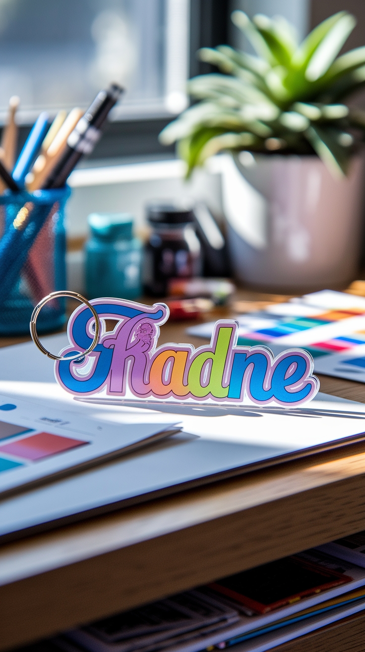Acrylic Name Keychain: A Personalized Touch outfit idea
