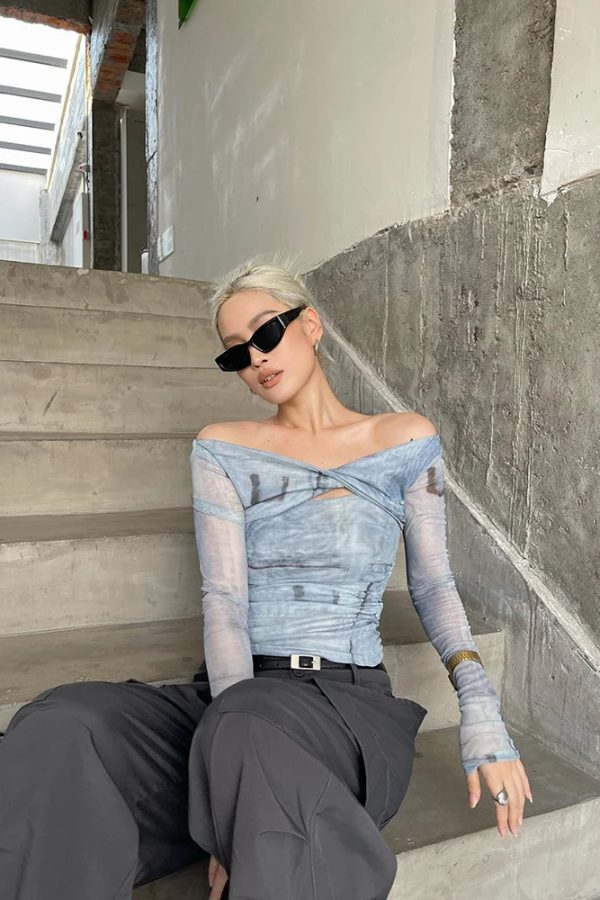 Acubi Mesh Top