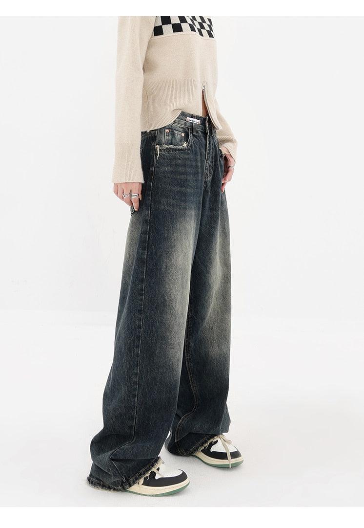 Acubi Wide Leg Dark Jeans Acubi Wide Leg Dark Jeans