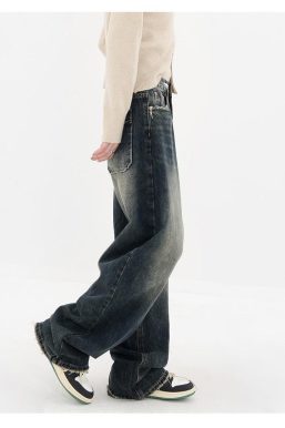 Acubi Wide Leg Dark Jeans