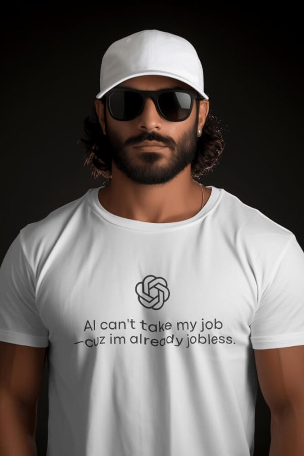 AI Can't Take My Job Tee