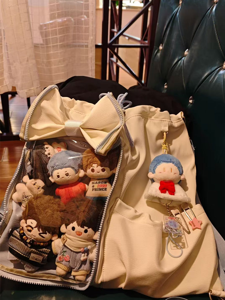 Anime-Inspired Drawstring Ita Bag for Plush Dolls