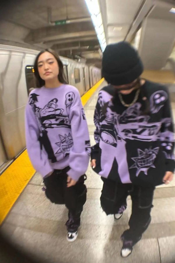 Anime Knitted Sweater