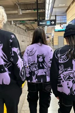 Anime Knitted Sweater