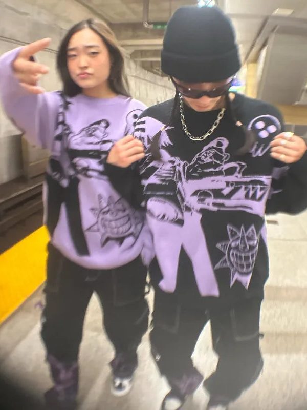 Anime Knitted Sweater