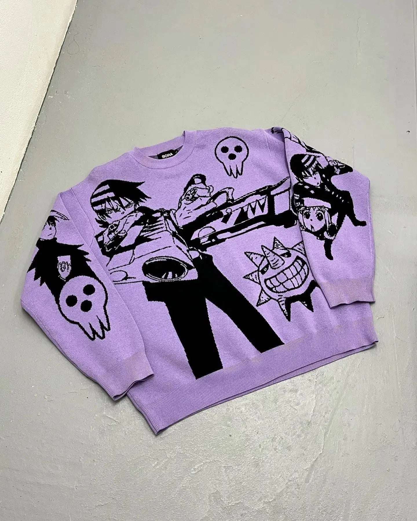 Anime Knitted Sweater