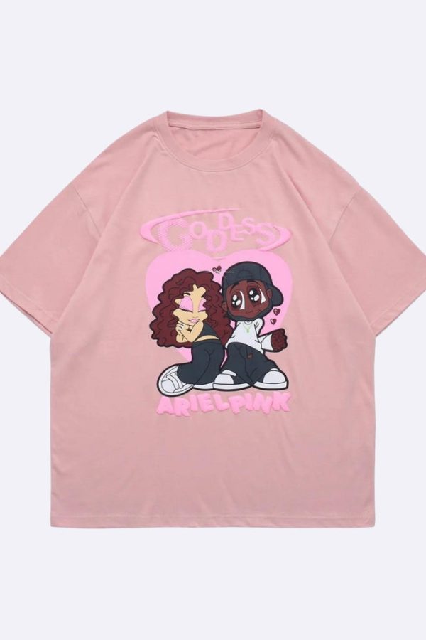 Ariel Pink Cute Couple Tee
