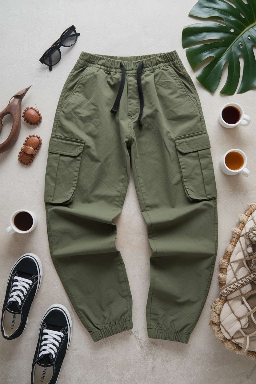 H2: How to Style Army Green Cargo Pants Outfit for Casual Days outfit idea