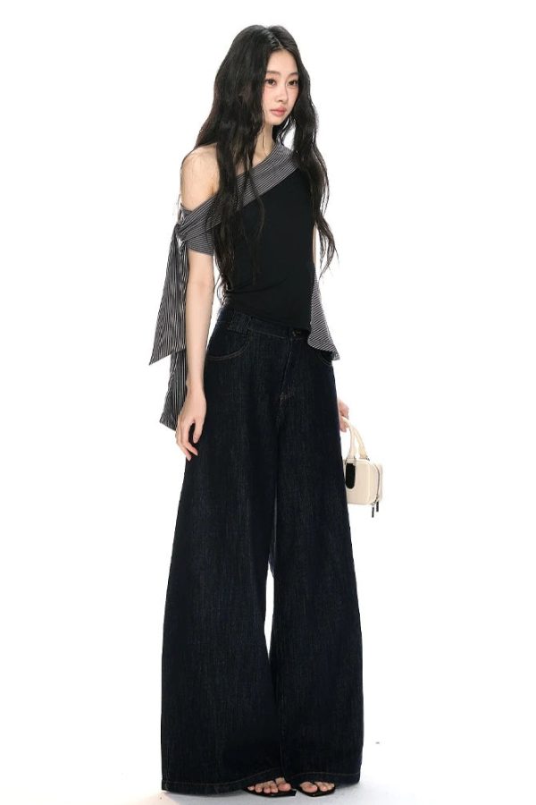 Asymmetric One Shoulder Top