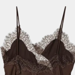 Asymmetrical Lace Mini Dress