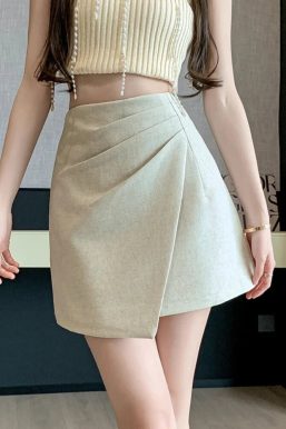 Asymmetrical Mini Skirt