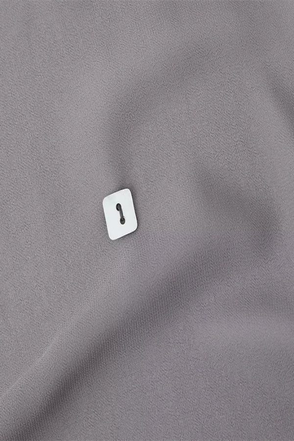 Backless Button Mini Dress