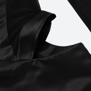 Baddie Cut Out Sheer Mini Dress