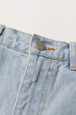 Baddie Embellished Cut-Out Jeans