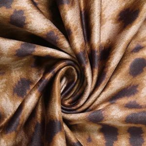 Baddie Leopard Lace Mini Dress