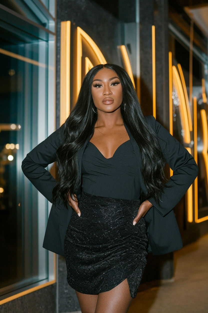 Baddie Date Night Outfits Black Women: Style Tips outfit idea