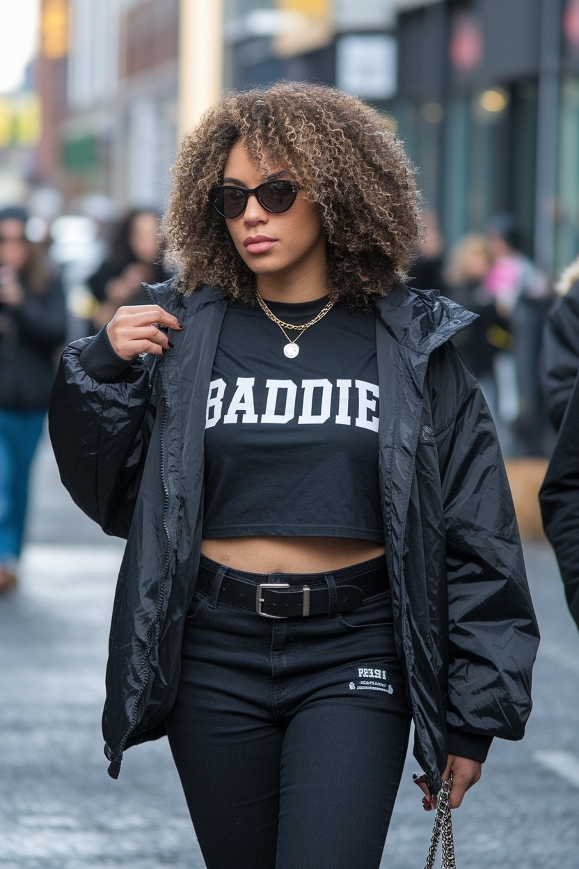 Baddie Outfits Black Women Girly: Feminine Touches outfit idea