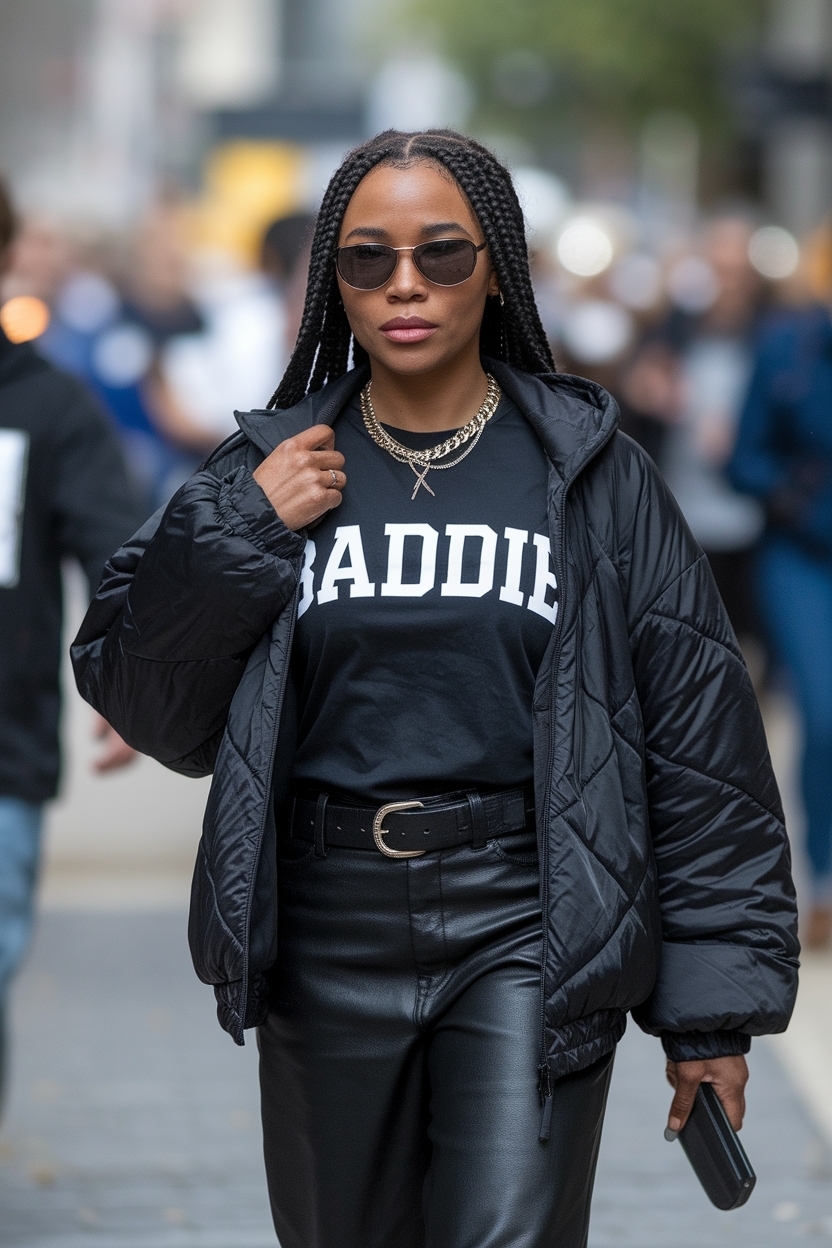 Baddie Outfits Ideas Black Women: Stand Out This Season outfit idea