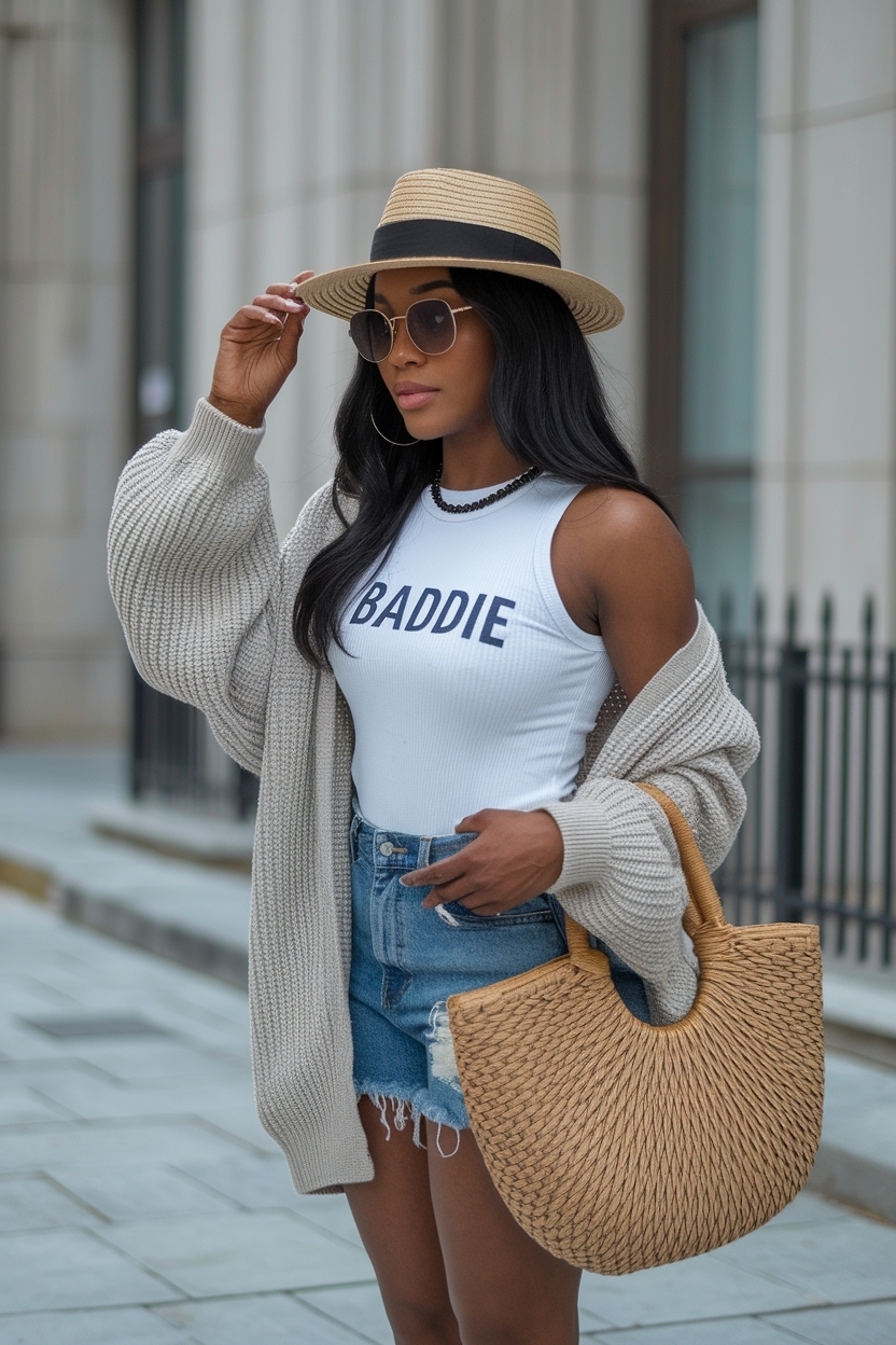 Baddie Outfits Summer Black Women: Bold and Beautiful outfit idea