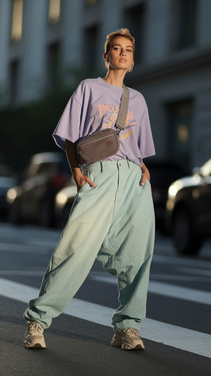 Comfort Meets Style in Baggy Clothes outfit idea