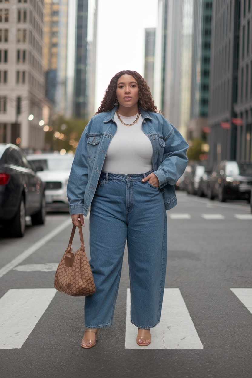 Baggy Jeans Outfit Plus Size: Style Tips and Inspiration outfit idea