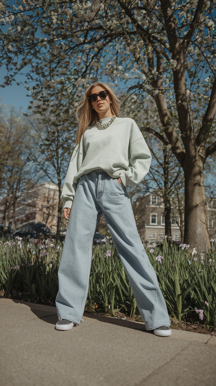 Baggy Jeans Outfit Spring Trends to Embrace Now outfit idea