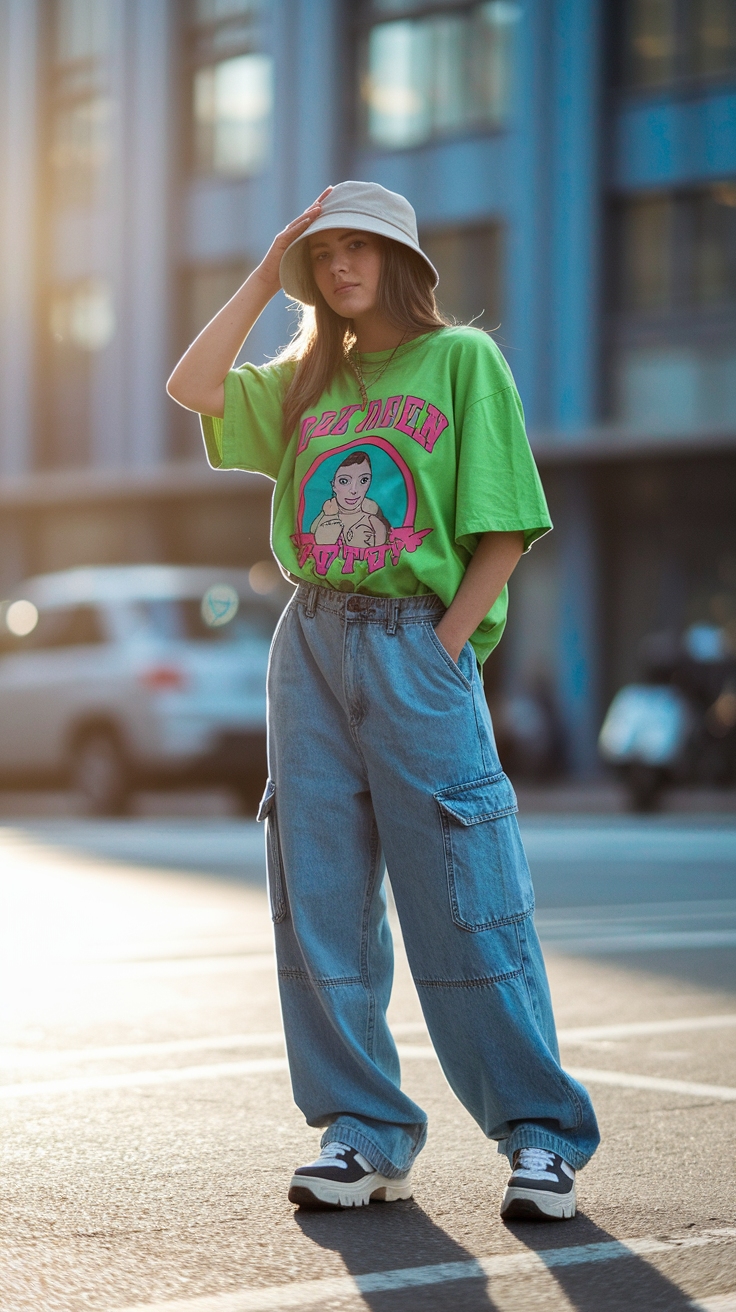 Baggy Y2K Outfits Girl: Cool Looks to Embrace outfit idea