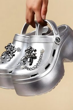 Balloon Dog Platform Clog Sandals