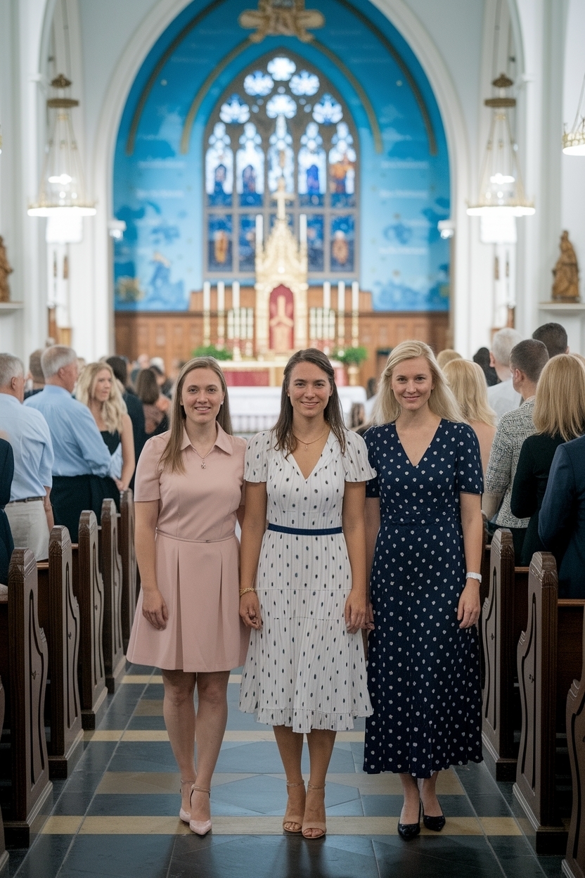 Baptism Church Outfit Women Guest: What to Wear outfit idea